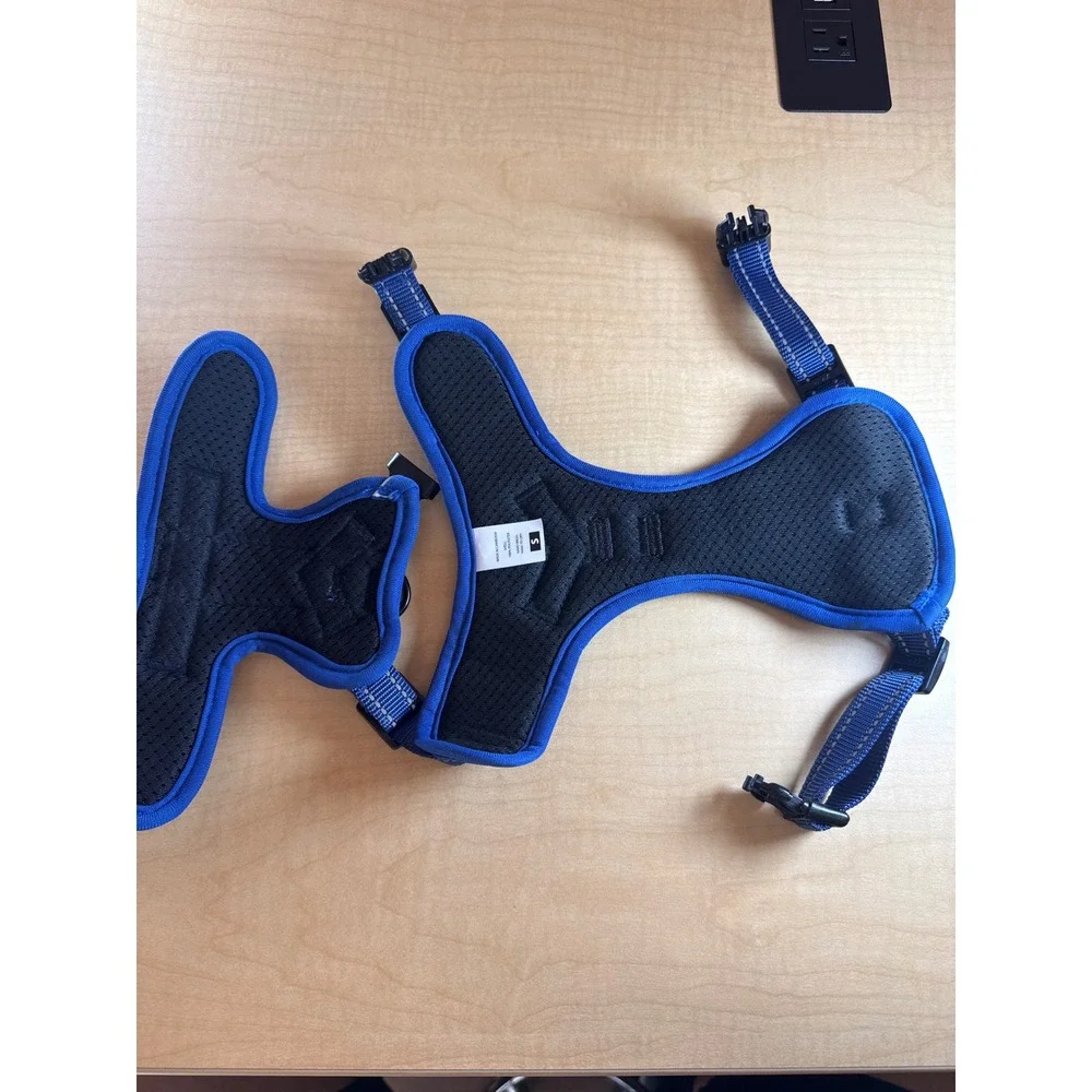 Eddie Bauer Blue Reflective Mesh Dog Harness Adjustable Small Pet Vest
